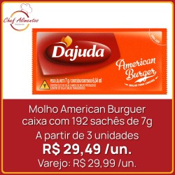 Molho American Burguer Dajuda 7g