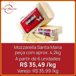 Mozzarella Santa Maria peça