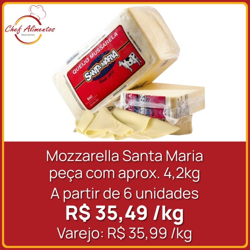 Mozzarella Santa Maria peça
