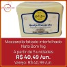 Mozzarella Fatiado Interfolhado Nato Bom 1kg