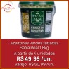 Azeitonas verdes fatiadas Safra Real 2kg