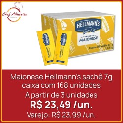 Maionese Hellmann's sachê 7g
