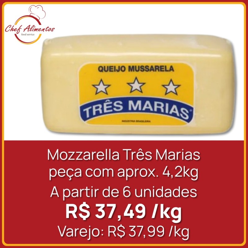 Mozzarella Três Marias