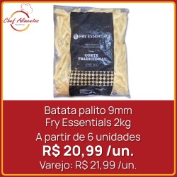 Batata palito 9mm Fry Essentials 2kg