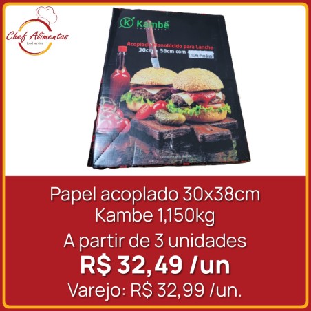 Papel Acoplado 30 x 38 cm Kambe 1,150 kg