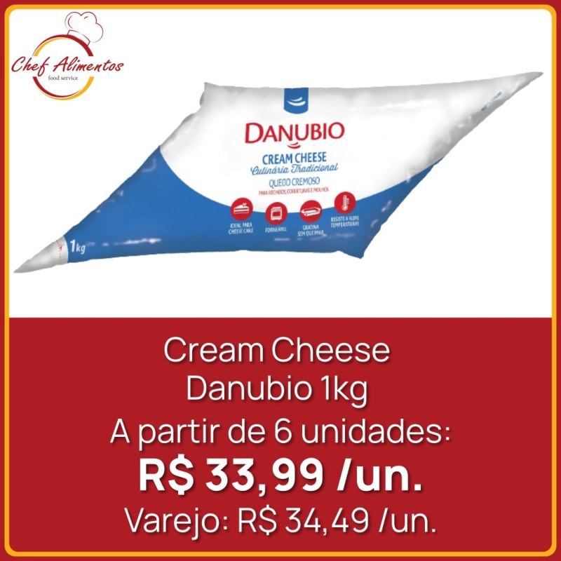 Cream Cheese Danubio 1kg
