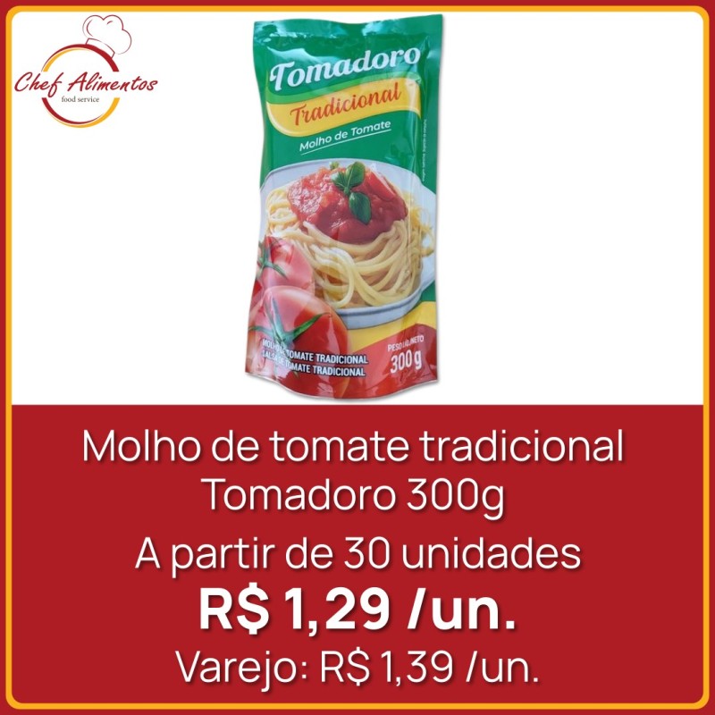 Molho de tomate Tomadoro 300g