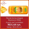 Pão de forma integral Bauducco 390g