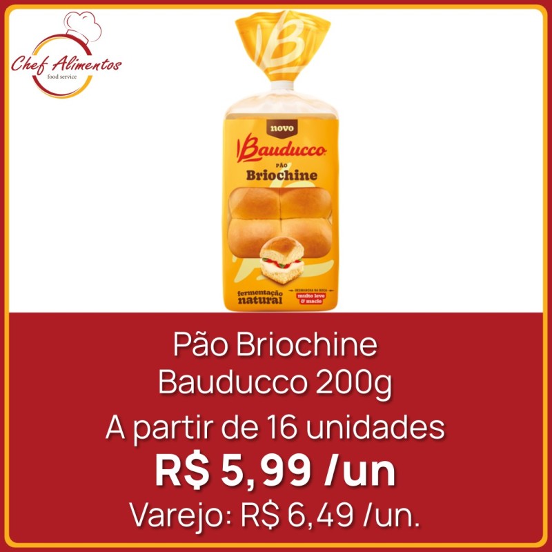 Pão Briochine Bauducco 200g
