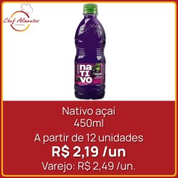 Nativo açaí 450ml