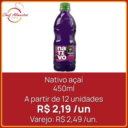 Nativo açaí 450ml