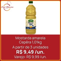 Mostarda amarela Cepêra 1,01kg