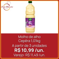 Molho de alho Cepêra 1,01kg
