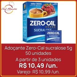 Adoçante Zero-Cal sucralose sachê 5g