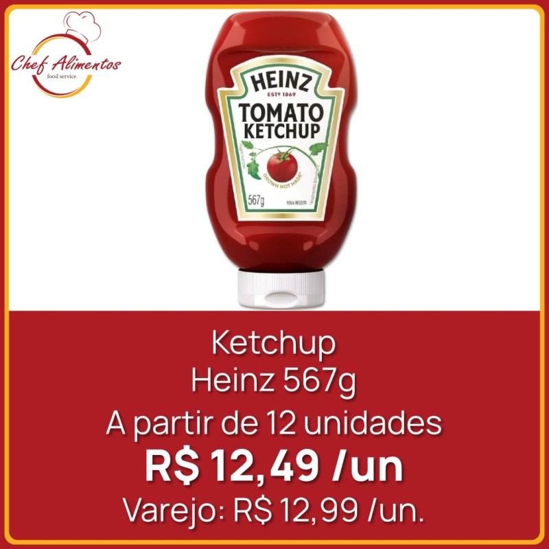 Ketchup Heinz 567g