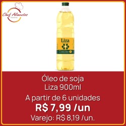 Óleo de soja Liza 900ml