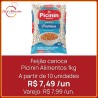 Feijão carioca Picinin Alimentos 1kg