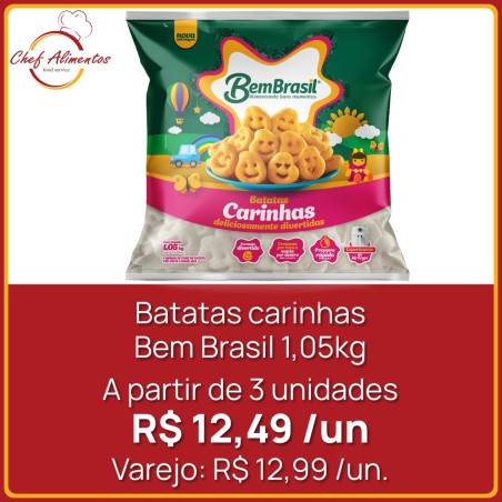 Batatas carinhas Bem Brasil 1,05kg