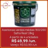 Azeitonas verdes médias 160/200 Safra Real 1,8kg