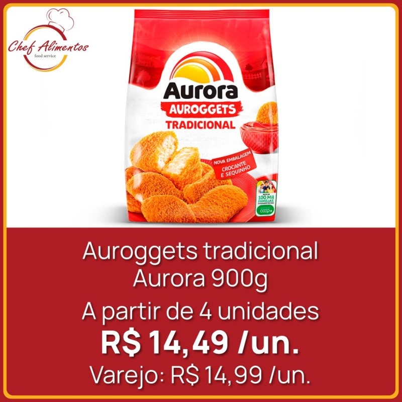 Auroggets tradicional Aurora 900g