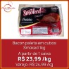 Bacon paleta em cubos Smoked 1kg