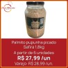Palmito pupunha picado Safira 1,8kg