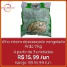 Alho inteiro descascado congelado Ardo 1,1kg