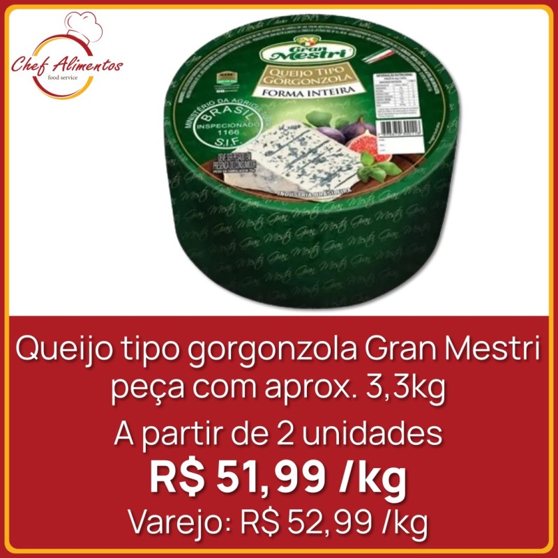 Gorgonzola Gran Mestri peça