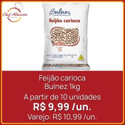 Feijão carioca Bulnez 1kg
