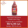 Ketchup Lanchero galão 3 kg