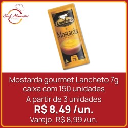 Mostarda Gourmet Lanchero 7g