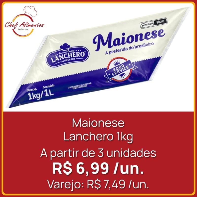 Maionese Lanchero 1kg