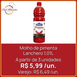 Molho de Pimenta Lanchero 1 Litro
