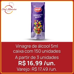Vinagre de álcool Dmais sachê 5ml
