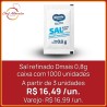 Sal refinado Dmais sachê 0,8g