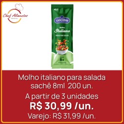 Molho italiano para salada Lanchero 8ml