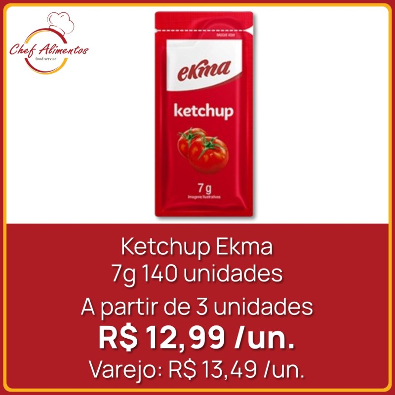 Ketchup Ekma sachê 7g