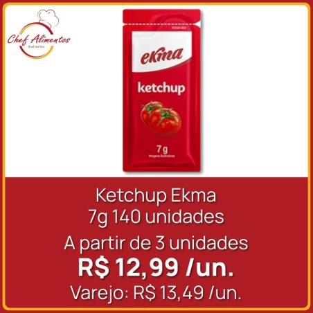 Ketchup Ekma sachê 7g