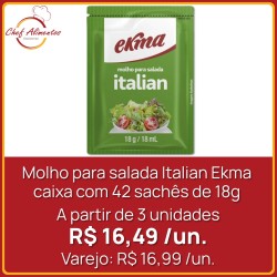 Molho para salada Italian Ekma 18g