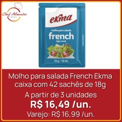 Molho para salada French Ekma 18g