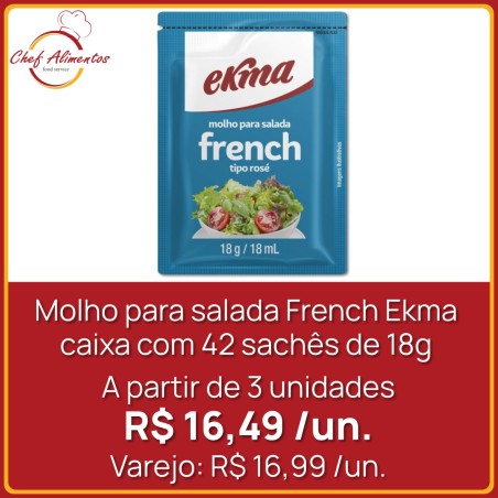 Molho para salada French Ekma 18g