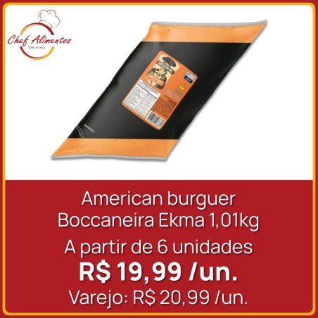 American burguer Boccaneira Ekma 1,01kg