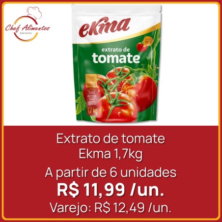 Extrato de tomate Ekma 1,7kg