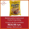 Batata palha tradicional Forte Fritas 500g
