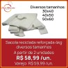 Sacola reciclada reforçada 4kg - diversos tamanhos