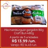 Pão hambúrguer gergelim 80g Craft Bun 480g