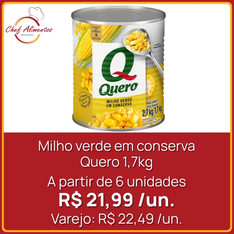 MILHO VERDE QUERO 1,7kg
