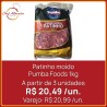 Patinho moído Pumba Foods 1kg
