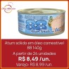 Atum sólido em óleo comestível 88 140g