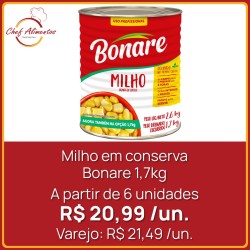 Milho em conserva Bonare 1,7kg